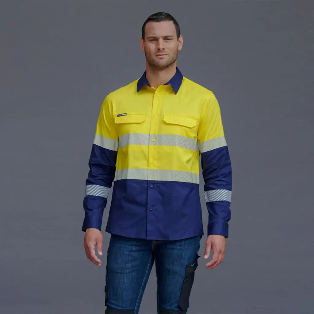 KingGee Workcool Pro Bio Motion Logn Sleeve Work Shirt K54028 KingGee